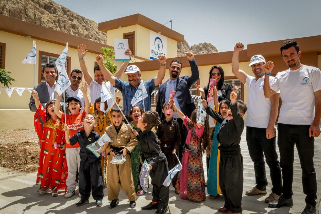 Rwanga Foundation completes new primary school in Iraqi Kurdistan.