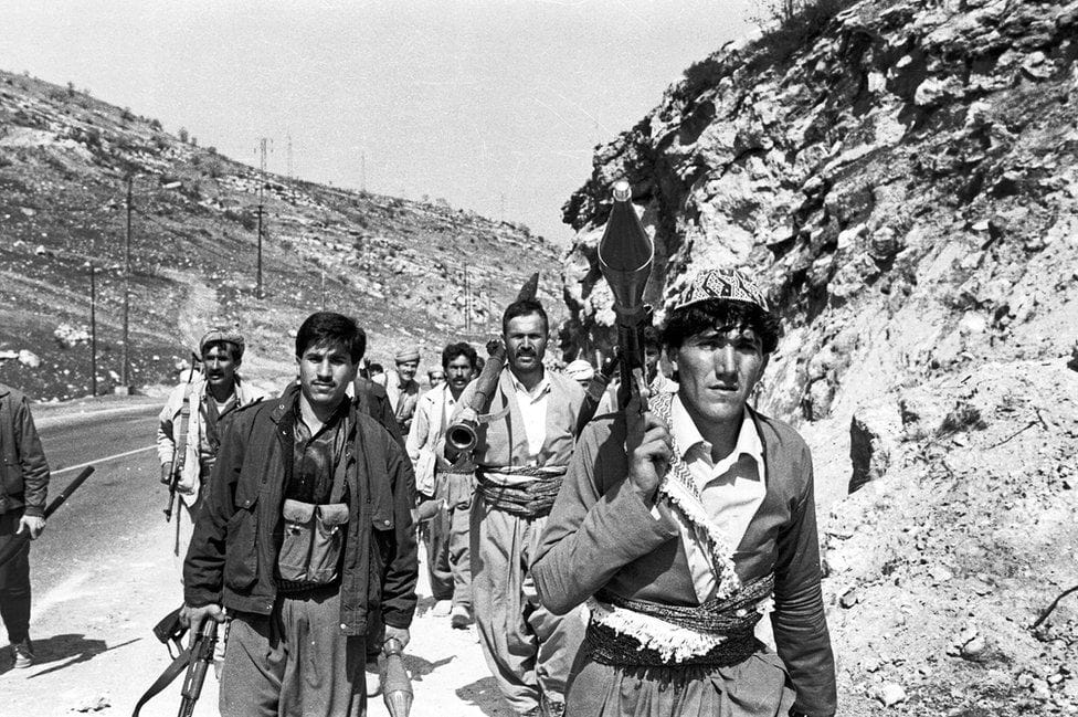 Kurdish uprising of 1991. Credit: Richard Weyman