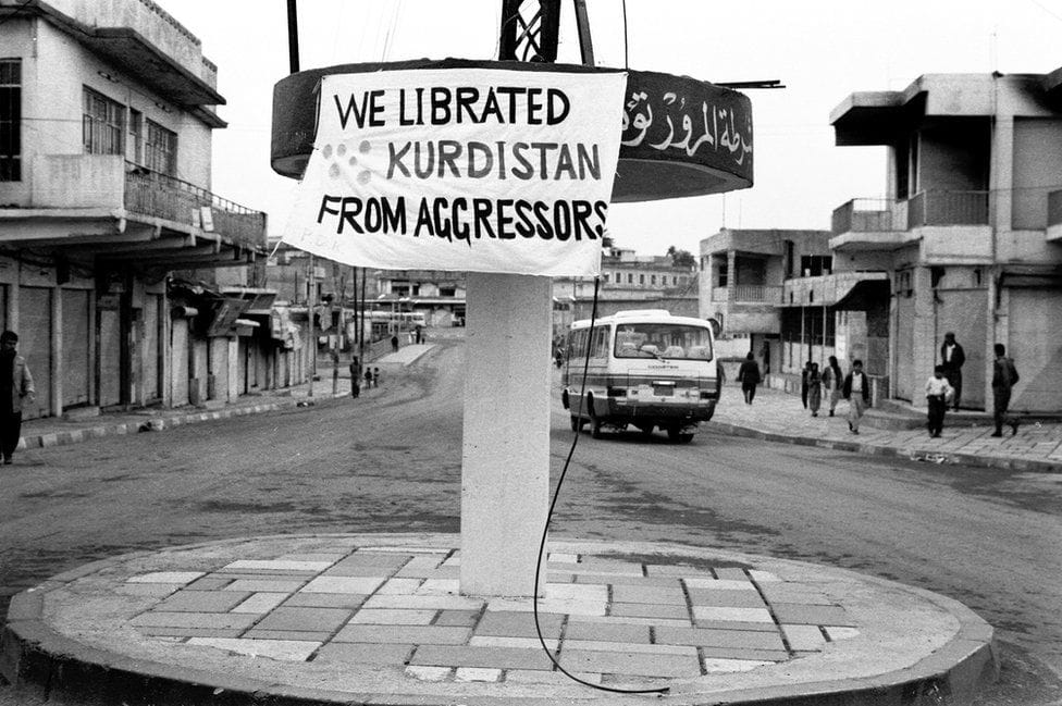 kurdistan uprising 1991